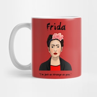 Frida Kahlo strange Mug